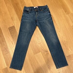 CAbi Women's Straight Leg Jeans in Classic Blue